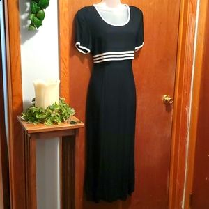 B Moss black dress
